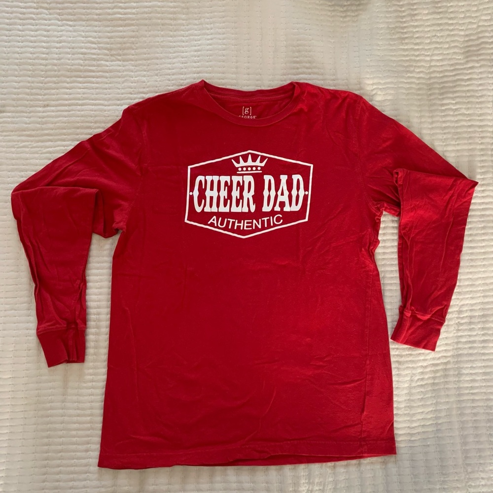 Men’s Cheer Dad Long Sleeve Tee